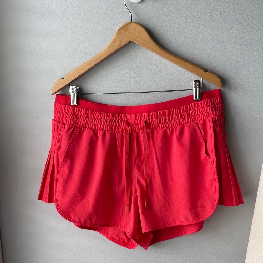 Joy Lab High Rise Bright Pink Pleated Shorts